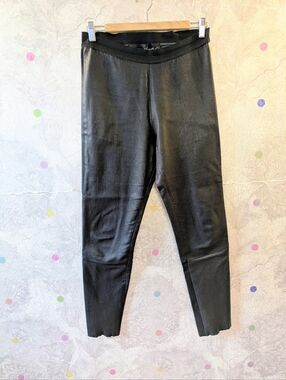 By The Namesake Stretch Leather Leggings